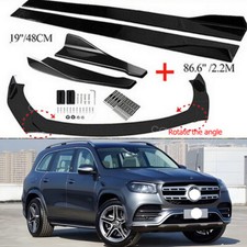 Front Bumper Lip Spoiler Splitter Body Kitside Skirt For Mercedes-benz Gls Front Bumper Lip Spoiler Splitter Body Kitside Skirt For Mercedes-benz Gls