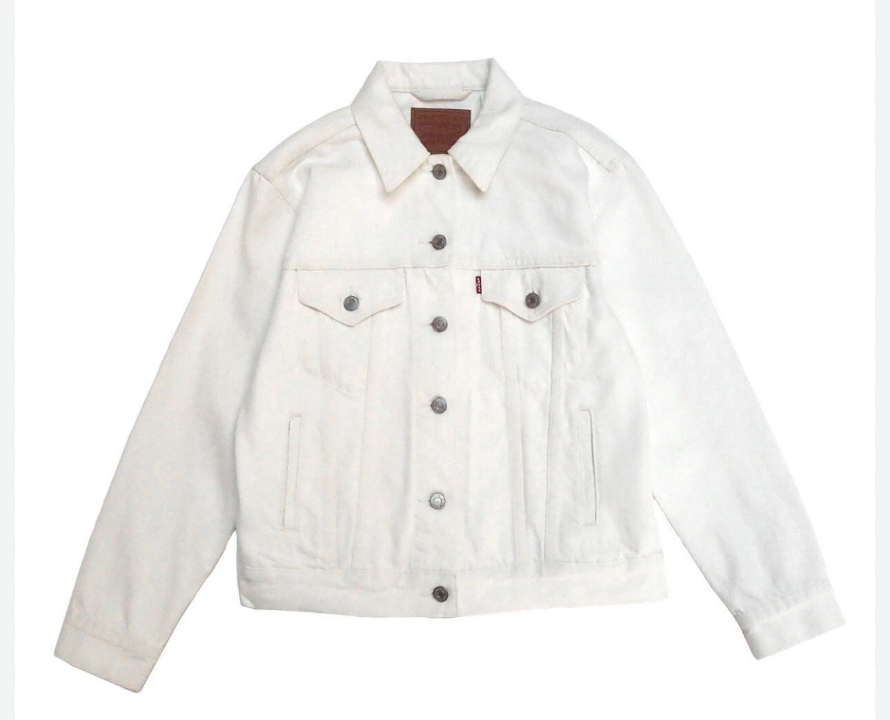 Levi's White Jean Jacket, TRUCKER JACKET size small