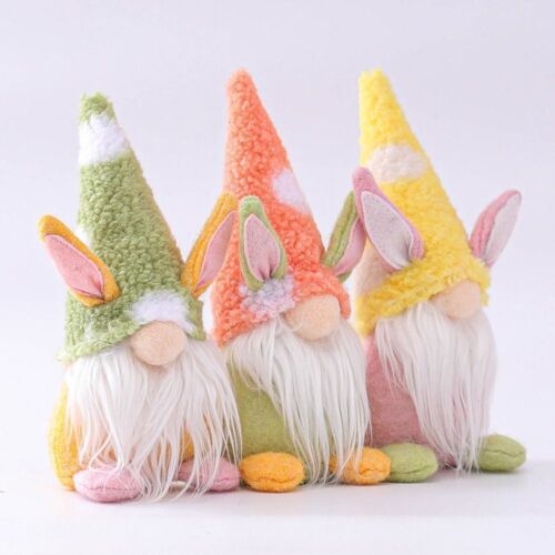 Cartoon Decorations Easter Faceless Gnome Rabbit Doll  Easter - Foto 1 di 8