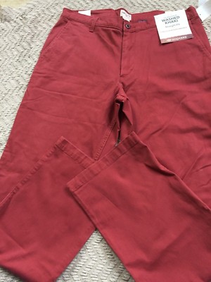 DOCKERS THE BROKEN IN WASHED KHAKI STRAIGHT FIT MEN