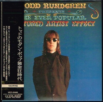 Todd Rundgren ''The Ever Popular Tortured-'' Japan LTD Mini LP Paper Sleeve w/OBI