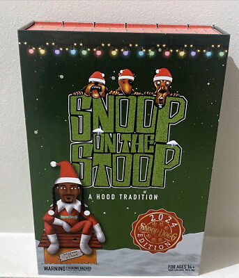 Snoop On The Stoop A Hood 12” Snoop Dogg Christmas Plush Rap