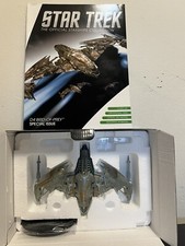Eaglemoss Star Trek Special Issue Klingon D4 Bird of Prey Patrol Ship  with Mag