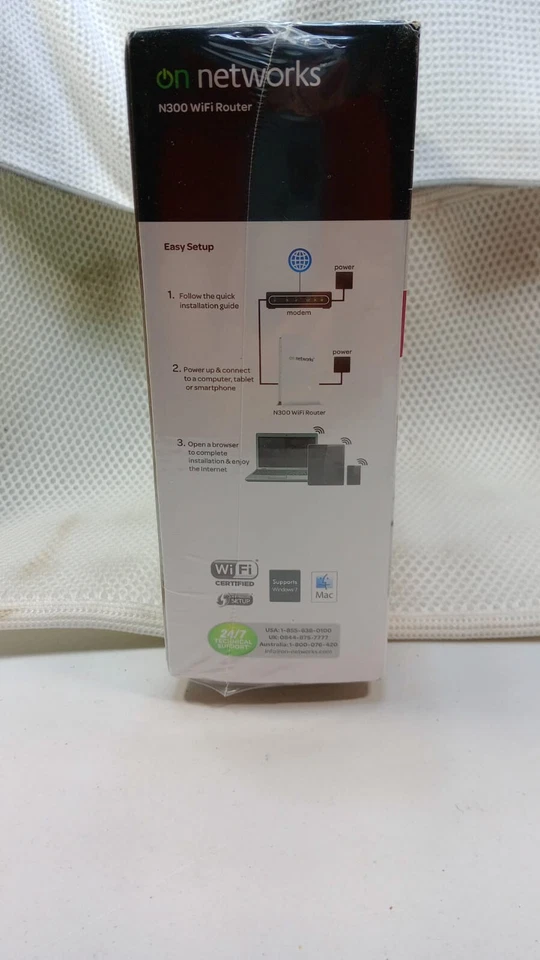 New Sealed! On Networks N150 WiFi Router N150R 802.11b/g/n 2.4GHz  - Image 2 of 3
