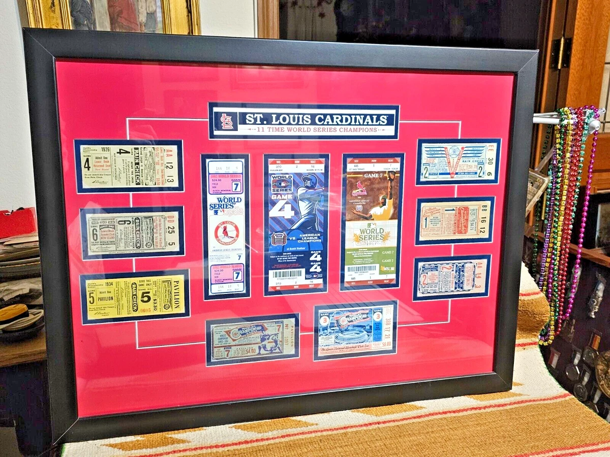 World Series St. Louis Cardinals MLB Tickets for sale | eBay