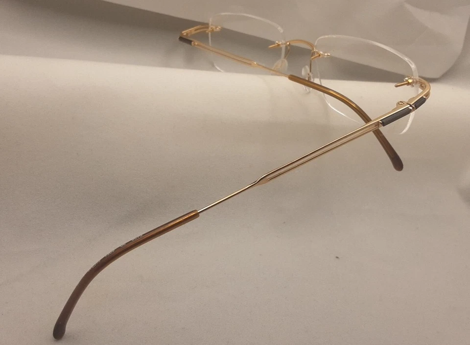 Gafas Daniel Swarovski S128 Cristal S128/6051 51 □ 19 135 23KT ORO GP Foto 3 de 4