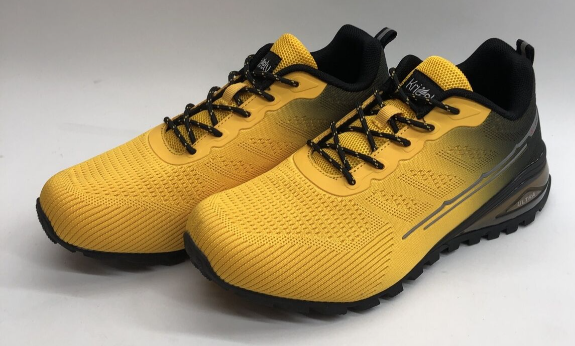 Kricely Men's Trail Running Shoes Fashion Walking Hiking Sneakers for