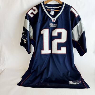 リーボック NFL ニューイングランド・ペイトリオッツ Brady Tom Brady New England Patriots Mens Jersey #12 Reebok On Field NFL