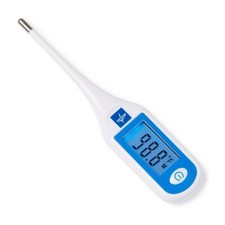 Large-Display Digital Thermometer, Fahrenheit/Celsius, Case of 200