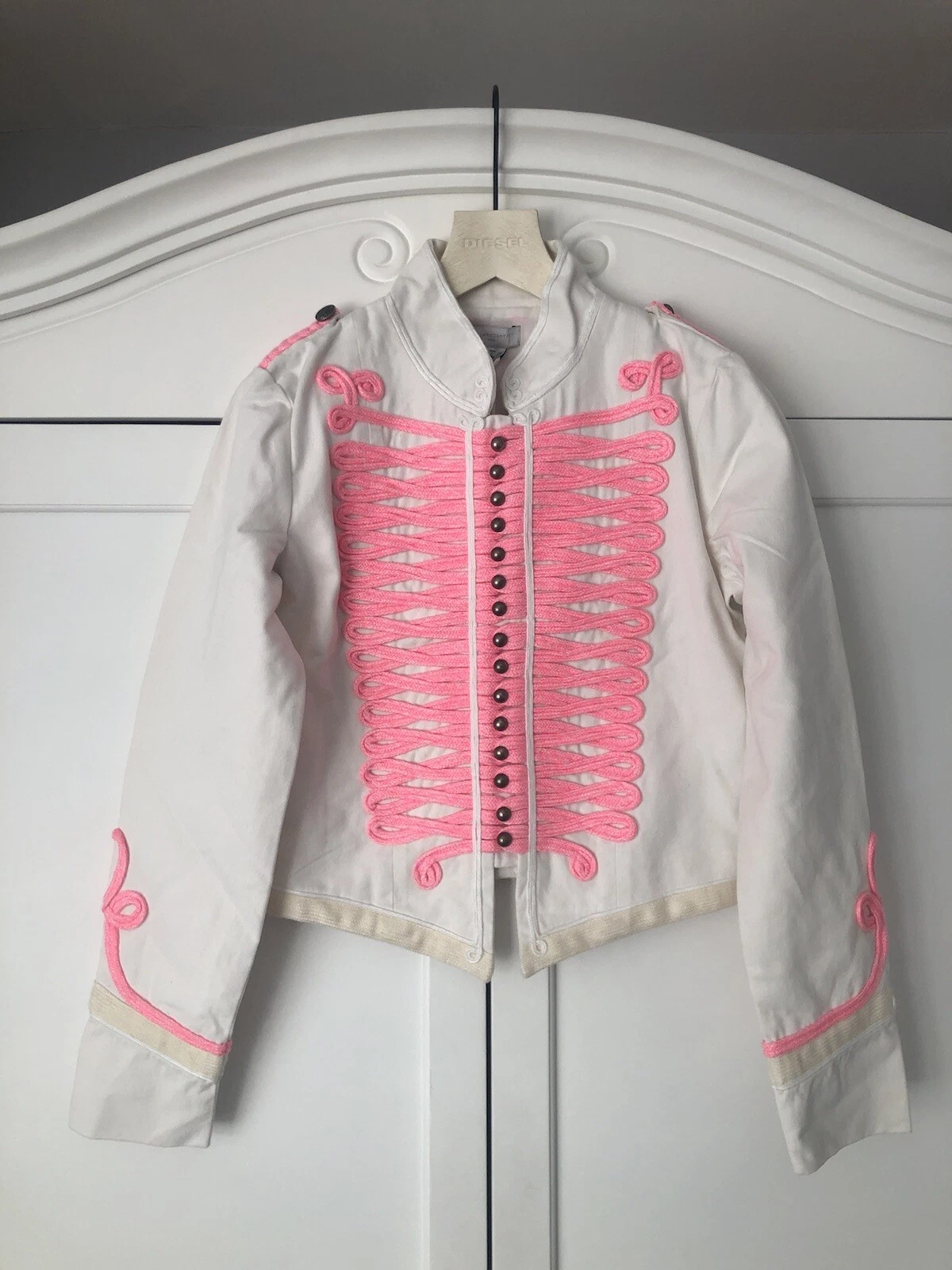 Stella McCartney — Stella McCartney Kids Embroidered Captain Military Style Blazer Jacket