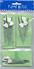 FLOWER Flowers White Tulips Tulip Spring Tantalizing Bouquet Paper Bliss sticker
