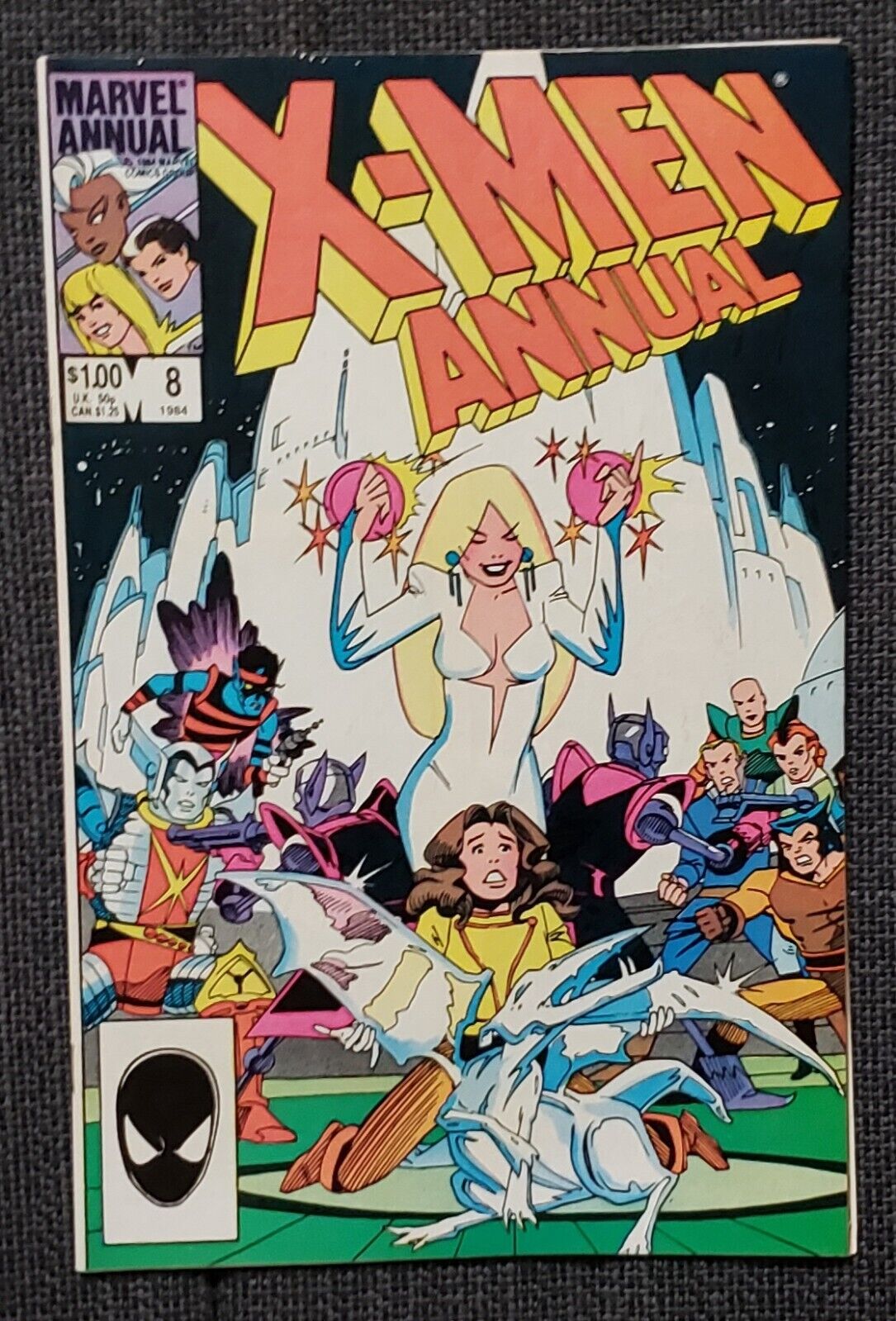 Uncanny X-Men Annual #8 (1984) Marvel Comics Copper Age ~ White Queen