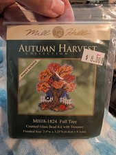 New Kit Mill Hill Glass Counted Bead Autumn Harvest MH18-1824 Fall Tree