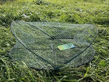 WFT Köderfischreuse Aalreuse Zweikehlig faltbar extra stark