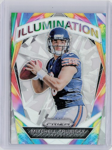 Mitchell Trubisky #9 2017 Panini Prizm Illumination card