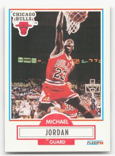 1990-91 FLEER #26 MICHAEL JORDAN