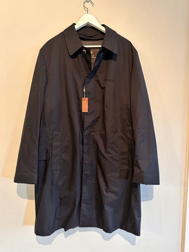 Trench coat Loro Piana Italy NetJets Storm System Twenty K giacca lana uomo M nuovo con etichette