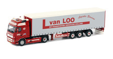 WSI 1:50 VOLVO FH 12 Volvo Truck Container Curtain Trailer Alloy Model 9673