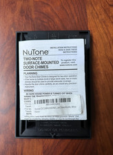 NuTone Wired Door Chime 2-Note Surface Mount Doorbell Chime w/ Hardware Tested