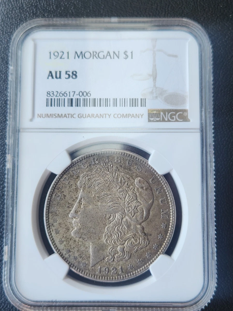 AU 58 Graded 1921 Year Morgan US Dollars (1878-1921) for sale | eBay