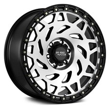 Off-road Monster M50 Wheels 17x9 0 5x127 78.1 Black Rims Set Of 4