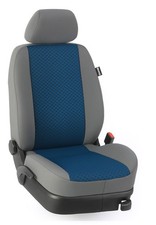 Mercedes 190er W201 Maß Sitzbezüge Schonbezüge KOMPLETTSET: Bahamas/blau/grau