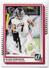 2025 Donruss #160 Bijan Robinson - Atlanta Falcons