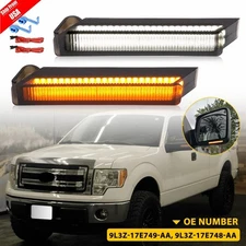 LED Under Side Mirror Sequential Turn Signal Light Lamp for Ford F-150 2004-2014