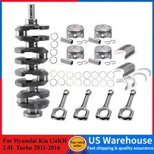 G4kh Engine Rebuild Kit Crankshaft Rod Bearing For Hyundai Kia Turbo 2.0l G4kh Engine Rebuild Kit Crankshaft Rod Bearing For Hyundai Kia Turbo 2.0l
