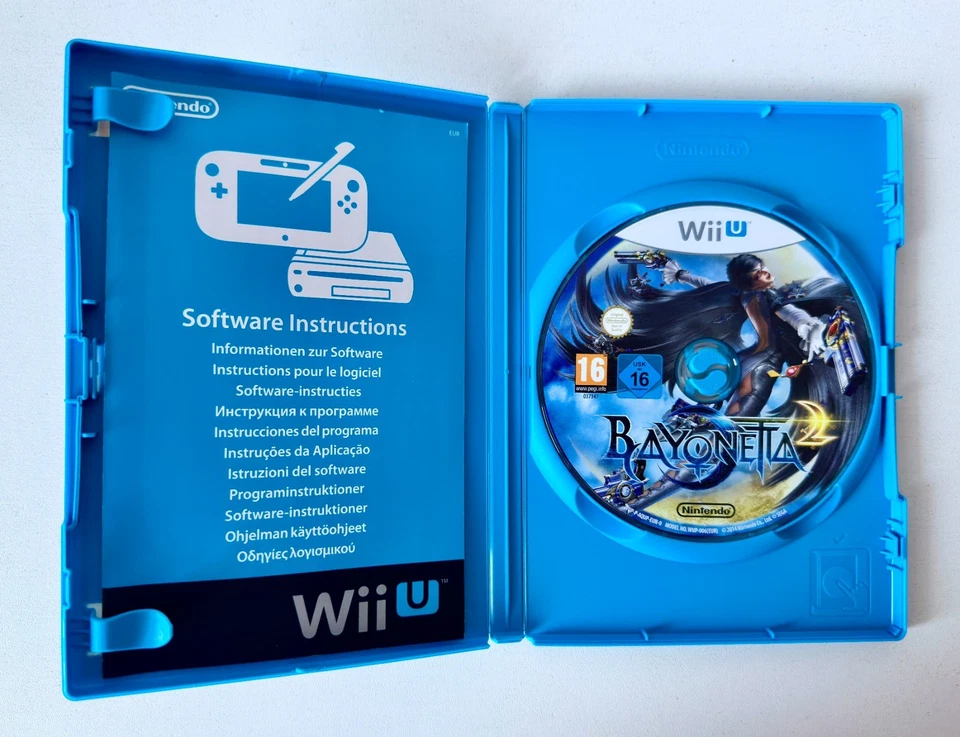 Bayonetta 2 Inc Original Artwork Nintendo Wii U Like New Mint Disc - Image 3 of 3