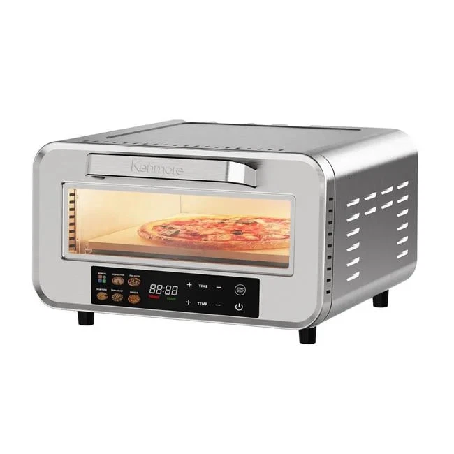 Kenmore KKIPO12 1750W Indoor Electric Pizza Oven Silver & Black
Opens in a new window or tab