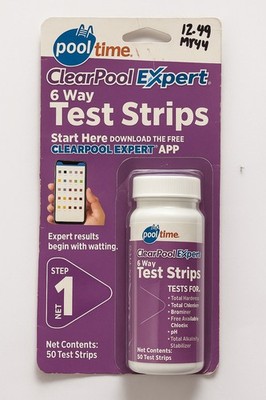 (50-Pk) Biolab 6 Way Pool Test Strips 81150PTM