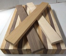 3/4"x2"x24" - 4 WALNUT 4 Maple 4 CHERRY DIY Wood Cutting Boards Charcuterie Tray