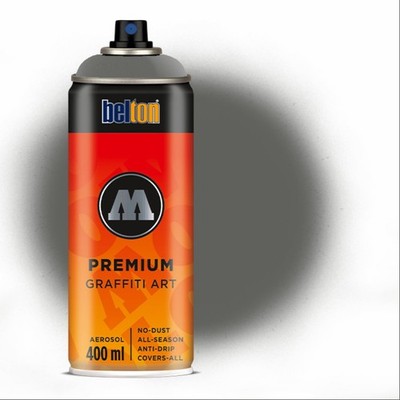 (13,48 /L) Molotow Premium 102 dark grey neutral Belton 400ml Sprühdose