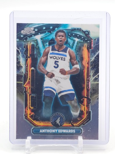 ANTHONY EDWARDS 2025-26 TOPPS CHROME COSMIC EXTRATERRESTRIAL TALENT #ET-2 Q7505