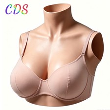 B-H Cup Realistic Breast Forms Silicone Fake Boobs For Crossdresser Drag Queen