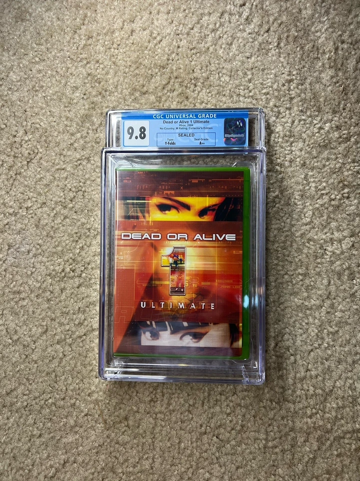Dead or Alive 1 & 2 Ultimate Microsoft XBOX Оценка 9.8 A++ ЗАПЕЧАТАННЫЙ CGC Не WATA - Изображение 2 из 3