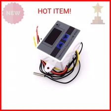 HiLetgo DC 12V 10A Digital LED Temperature Controller XH-W3001 Mini Thermostat -