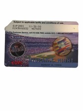 MTA Metrocard 1998-99 New York Mets  (International Week) HISPANIC NIGHT