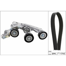 INA 529 0148 10 Keilrippenriemensatz für MERCEDES BENZ A KLASSE B W169 W245 INA 529 0148 10 Keilrippenriemensatz für MERCEDES BENZ A KLASSE B W169 W245