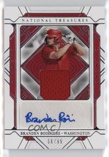 2022 Panini National Treasures Diamond Single 6/99 Branden Boissiere Auto 11ur