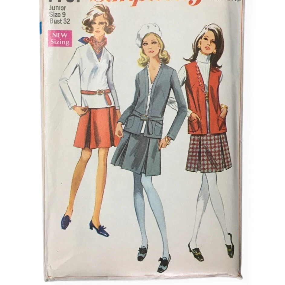 1960s a top line skirt