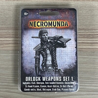 Orlock Waffen Set 1 Warhammer 40,000 Necromunda Banden 40K Forge World Kunstharz