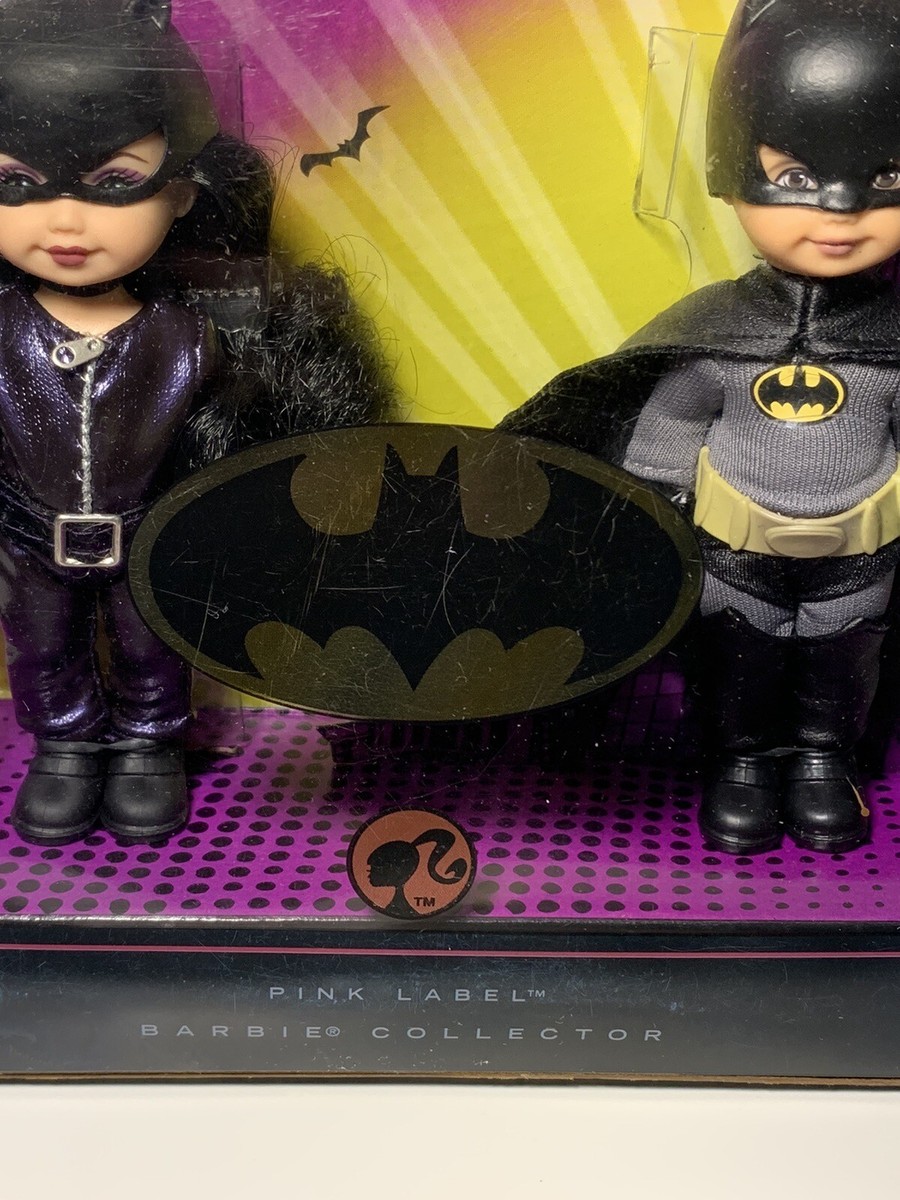 Pink Label Barbie Collector Edition CATWOMAN & BATMAN KELLY