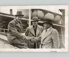 PORTRAIT of JACK DOYLE Arriving in UK from AMERICA, 1937 VTG Boxing Press Photo