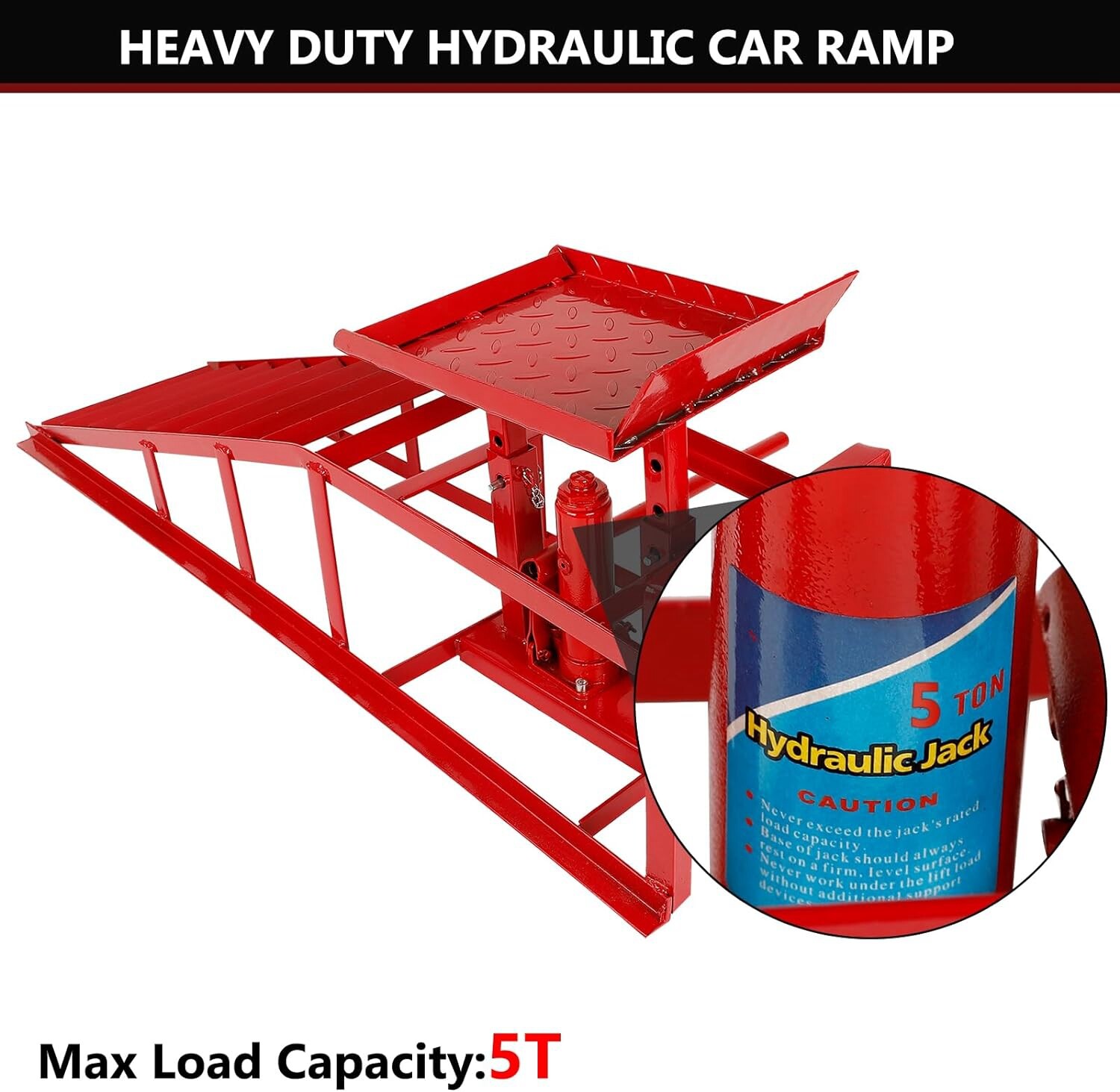 Ramps Lifts Hydraulic Lift Frame Home Heavy Duty Auto Car Truck Service