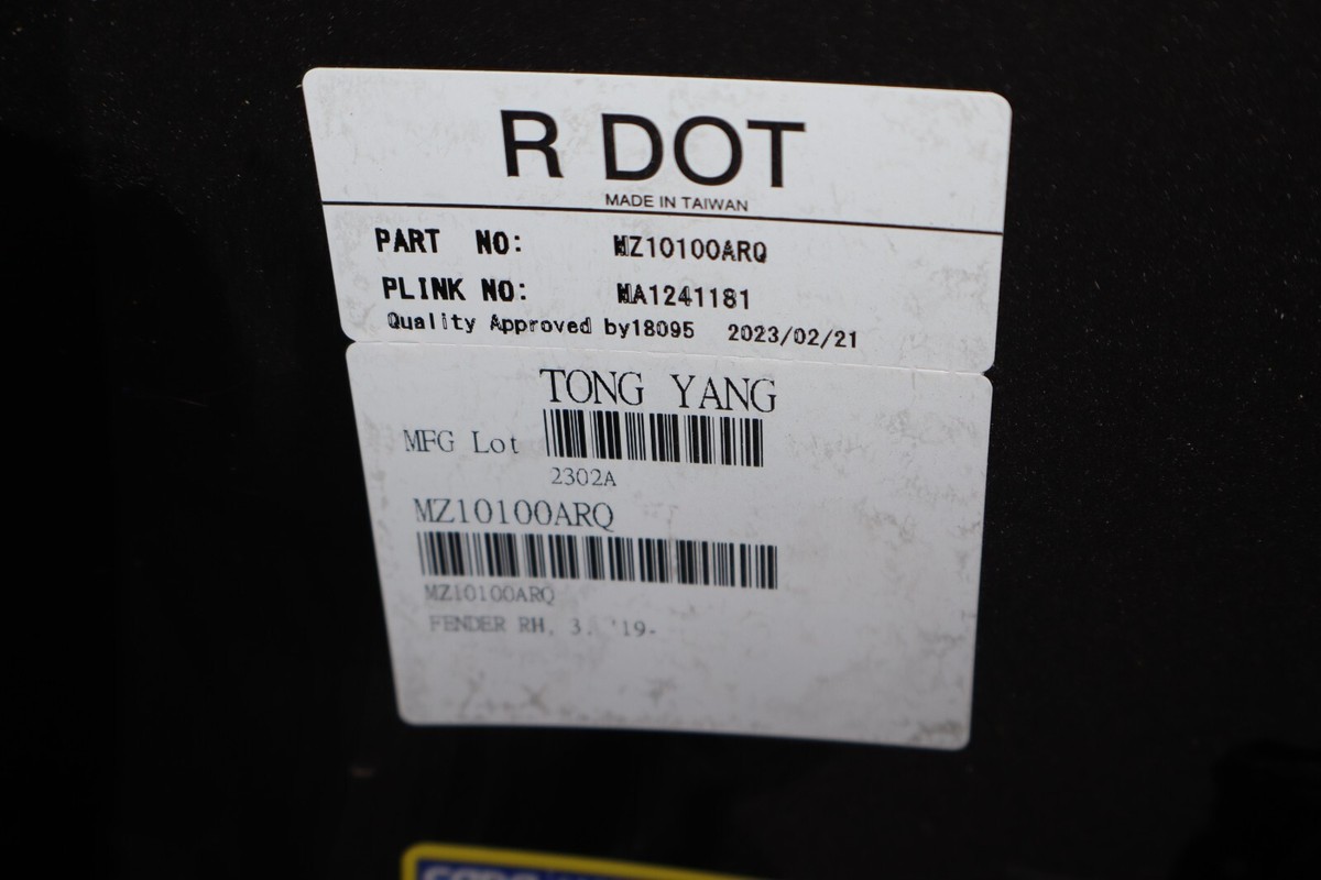 2019 2023 MAZDA 3 RIGHT SIDE FENDER | eBay