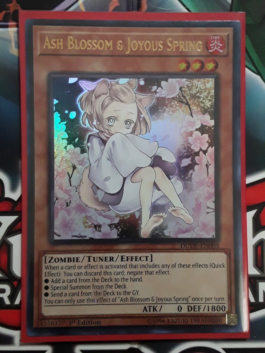 Yu-Gi-Oh! TCG Ash Blossom & Joyous Spring Duel Devastator DUDE