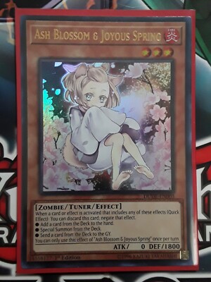 Yu-Gi-Oh! TCG Ash Blossom & Joyous Spring Duel Devastator DUDE-EN003 1st Edition Yu-Gi-Oh! TCG Ash Blossom & Joyous Spring Duel Devastator DUDE-EN003 1st Edition