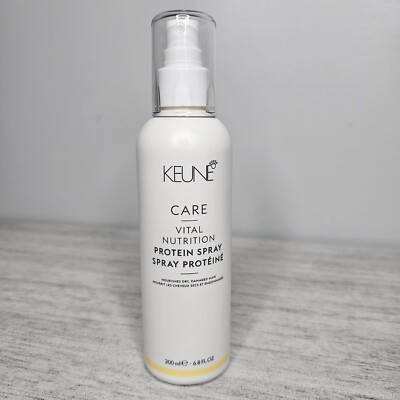 KEUNE CARE Vital Nutrition Protein Spray Nourishes Dry, Damaged Hair 6.8 Oz NEW